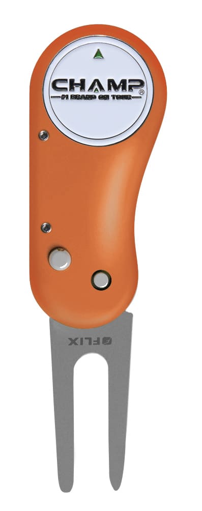 flix orange Champ Flix Pitchgabel mit Ballmarker – Bild 1