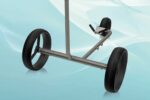 PG Powergolf Nitro Flat Titan Elektrotrolley – Bild 2