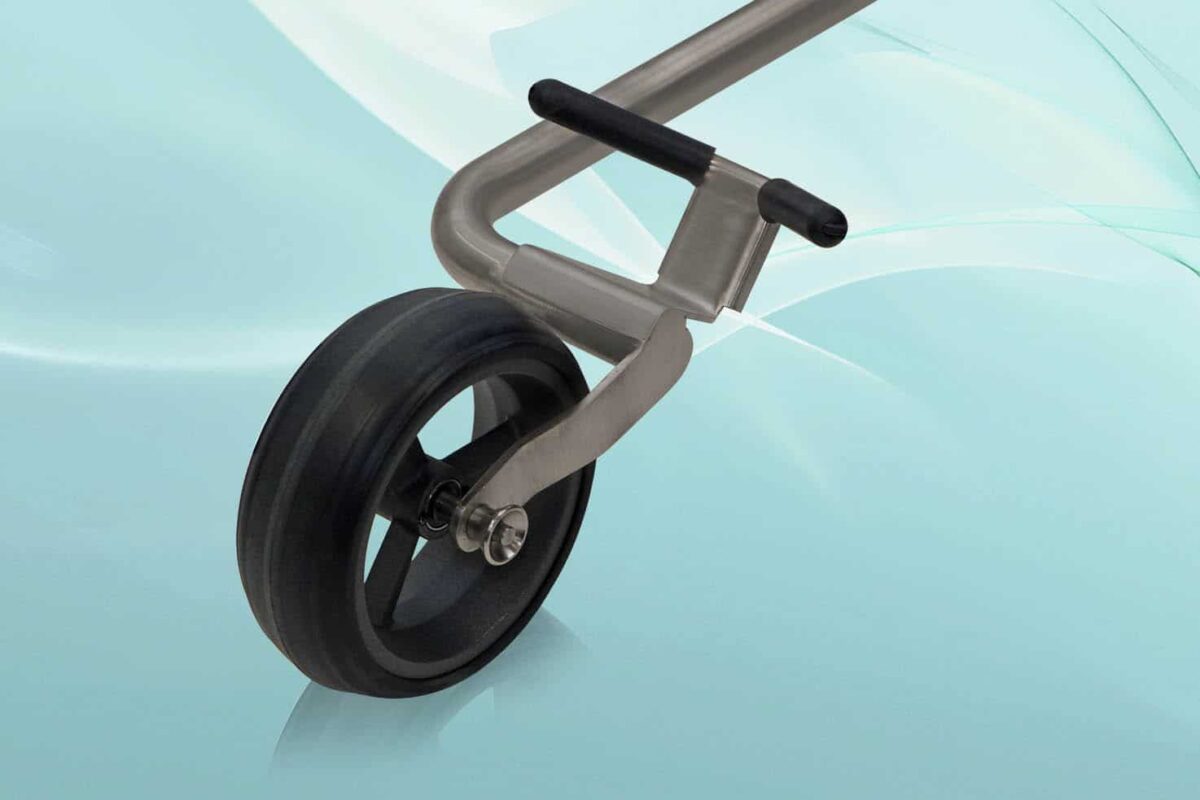 PG Powergolf Nitro Flat Titan Elektrotrolley – Bild 8