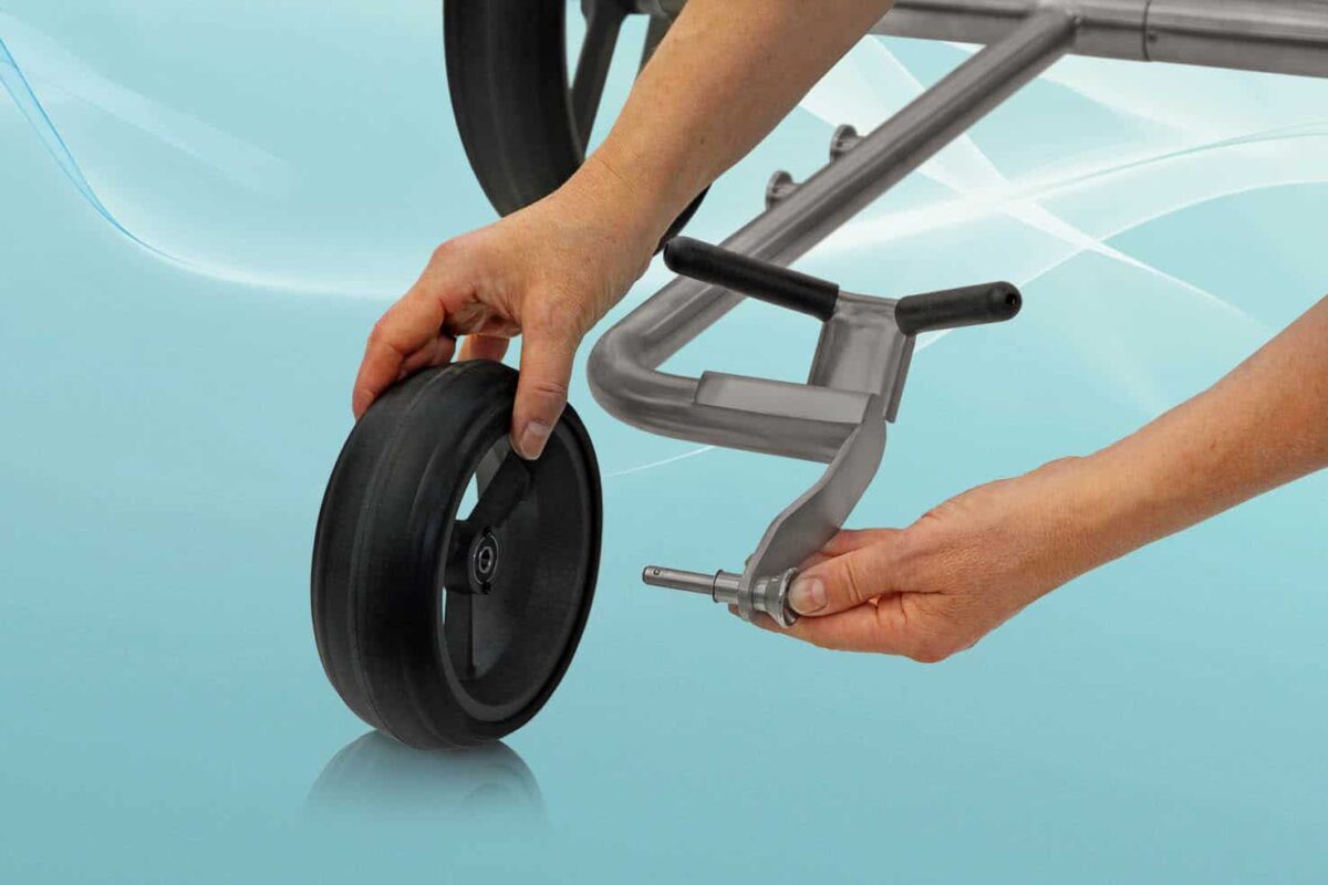 PG Powergolf Nitro Flat Titan Elektrotrolley – Bild 9