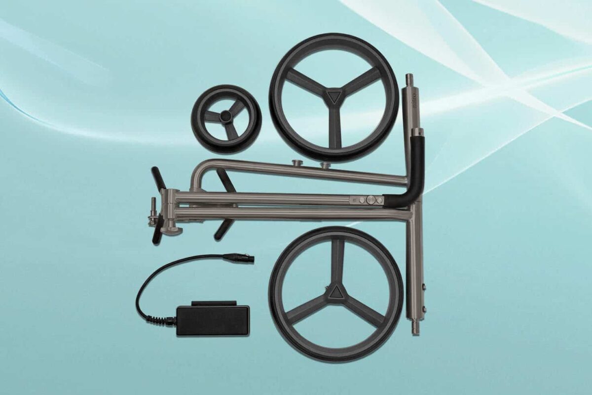 PG Powergolf Nitro Flat Titan Elektrotrolley – Bild 6