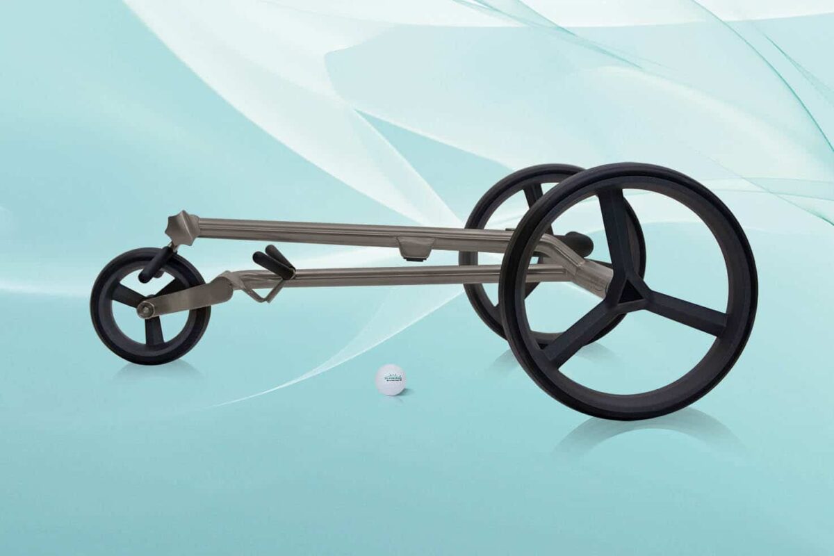 PG Powergolf Nitro Flat Titan Elektrotrolley – Bild 5