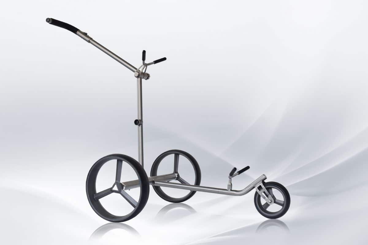 evo PG Powergolf Evolution Plus TitanCad Elektrotrolley – Bild 1