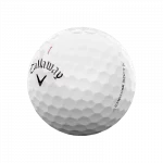 Callaway Chrome Soft weiß 12er Packung Golfbälle – Bild 3