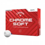 Callaway Chrome Soft weiß 12er Packung Golfbälle