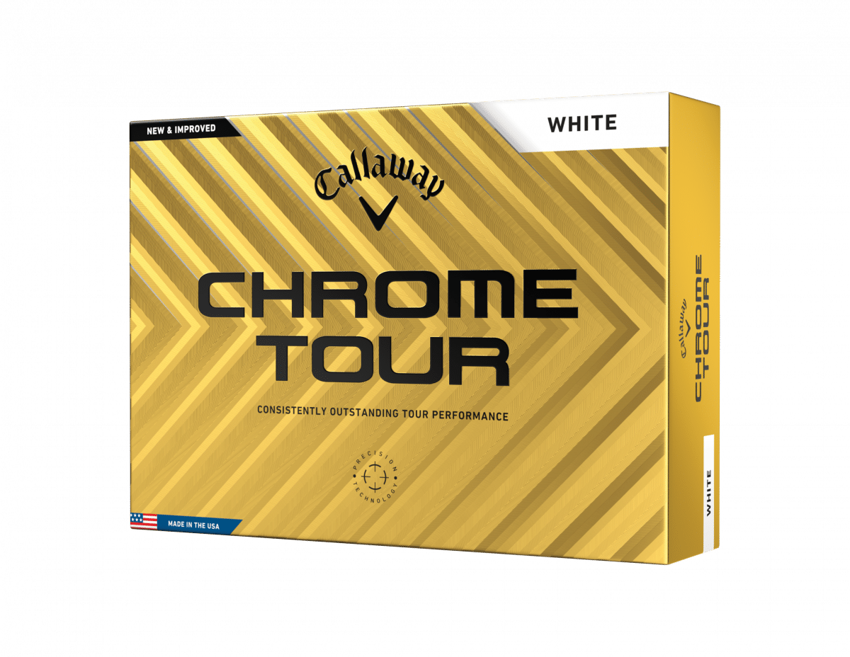 chromeTour dutzend Callaway Chrome Tour weiß 12er Packung Golfbälle – Bild 1