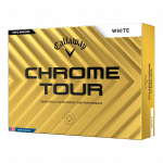 Callaway Chrome Tour weiß 12er Packung Golfbälle