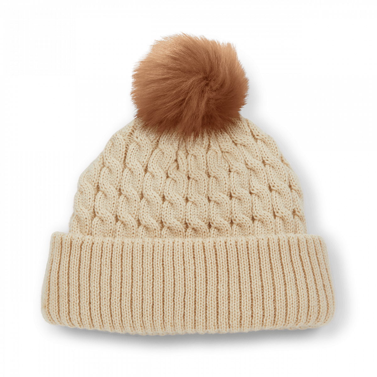Titleist Cable Knit Pom Pom Wintermütze – Bild 2