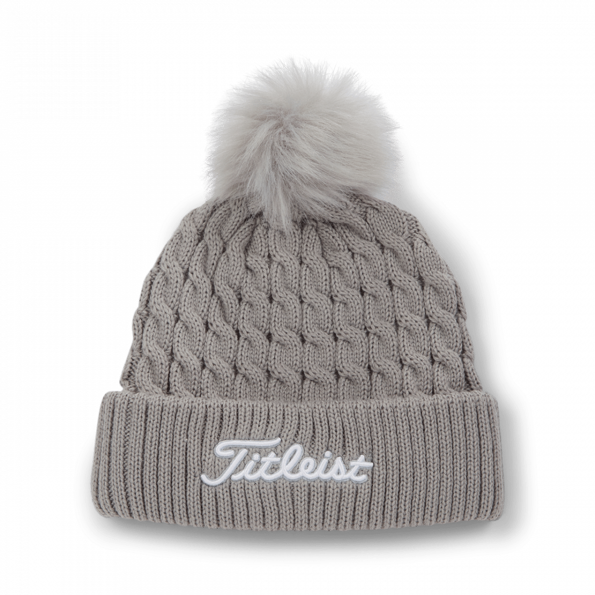 Titleist Cable Knit Pom Pom Wintermütze – Bild 4