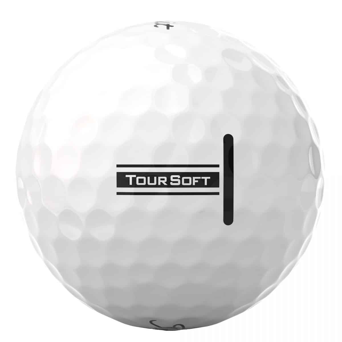 Titleist Tour Soft 2024 12er Packung Golfbälle – Bild 2