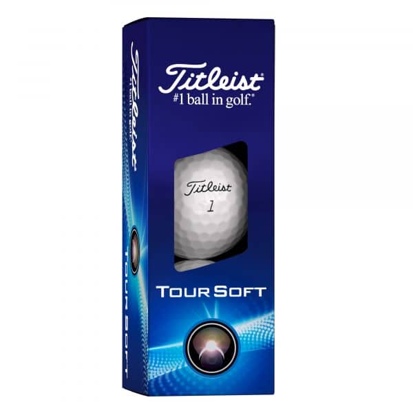 Titleist Tour Soft 2024 3er Packung Golfbälle