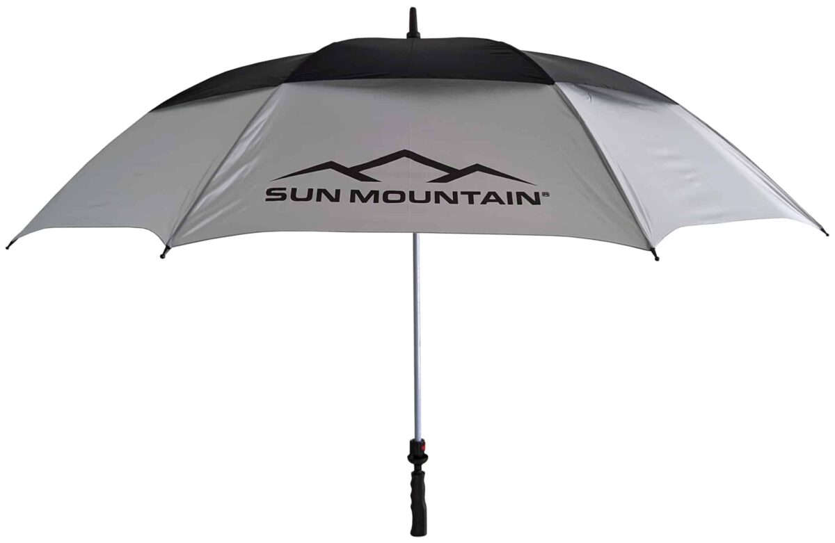 Sun Mountain H2NO UV- Schirm Black / Cadet – Bild 5