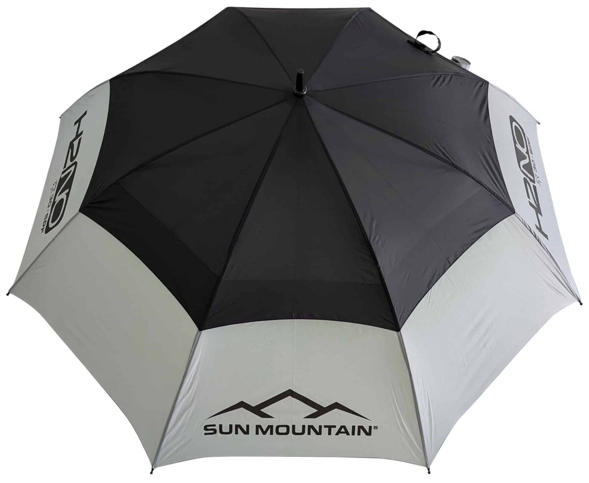 Sun Mountain H2NO UV- Schirm Black / Cadet – Bild 3