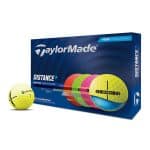 Taylor Made Distance+ 12er Packung Golfbälle Bunt