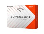 Callaway Supersoft 12er Packung Golfbälle 2025 Matte Orange – Bild 2
