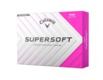 Callaway Supersoft 12er Packung Golfbälle 2025 Matte Pink – Bild 2