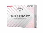 Callaway Supersoft 12er Packung Golfbälle 2025 Rot Splatter – Bild 2