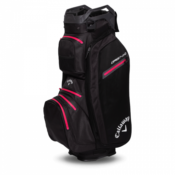 Callaway ORG14 HD Cartbag Black/ Charcoal/ Pink