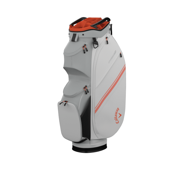 Callaway Chase 14 Cartbag White / Silver / Orange