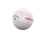 Callaway Supersoft 12er Packung Golfbälle 2025 Rot Splatter