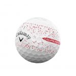 Callaway Supersoft 12er Packung Golfbälle 2025 Rot Splatter