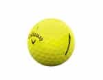 Callaway Warbird Distance+ 12er Packung Golfbälle Gelb – Bild 2