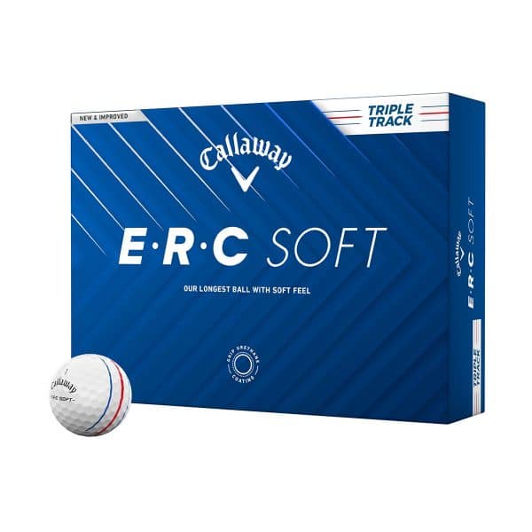 Callaway E.R.C Soft Triple Track 12er Packung Golfbälle