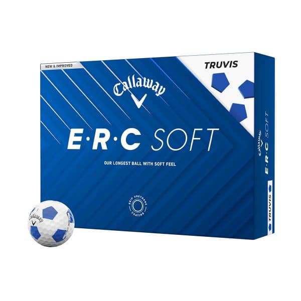 Callaway E.R.C Soft Truvis Blue 12er Packung Golfbälle