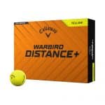 Callaway Warbird Distance+ 12er Packung Golfbälle Gelb