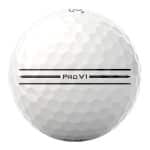 Titleist ProV1 Enhanced Alignment 2025 12er Packung Golfbälle – Bild 3