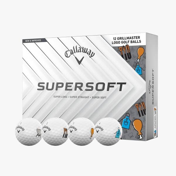 Callaway Supersoft "Vatertags Grillmaster" 12er Packung Golfbälle