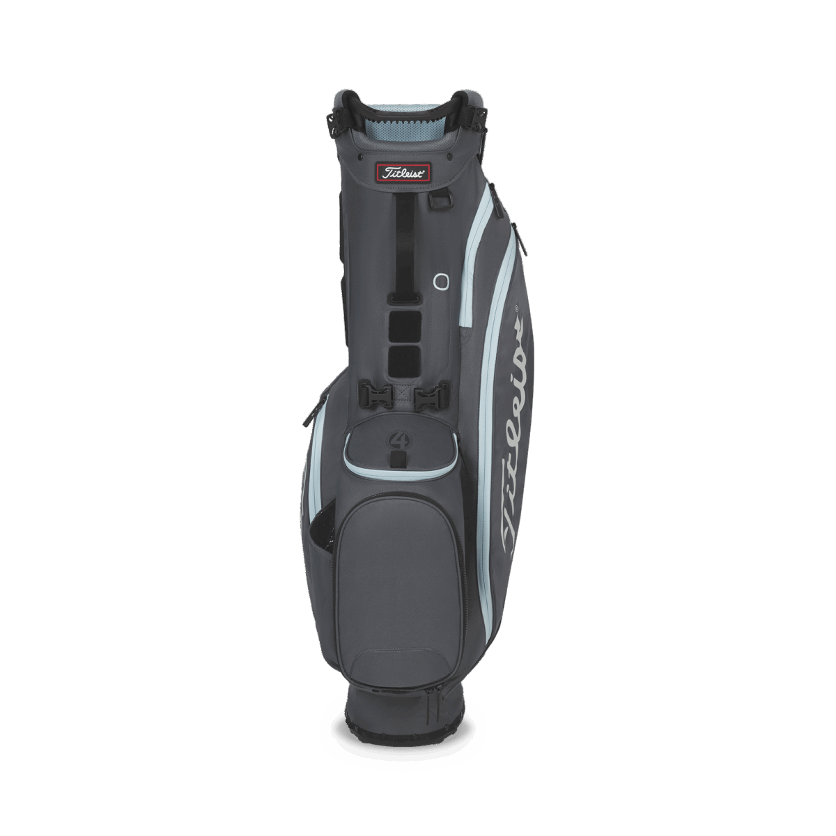 Titleist 2025 Players 4 Standbag Charcoal / Sky – Bild 2