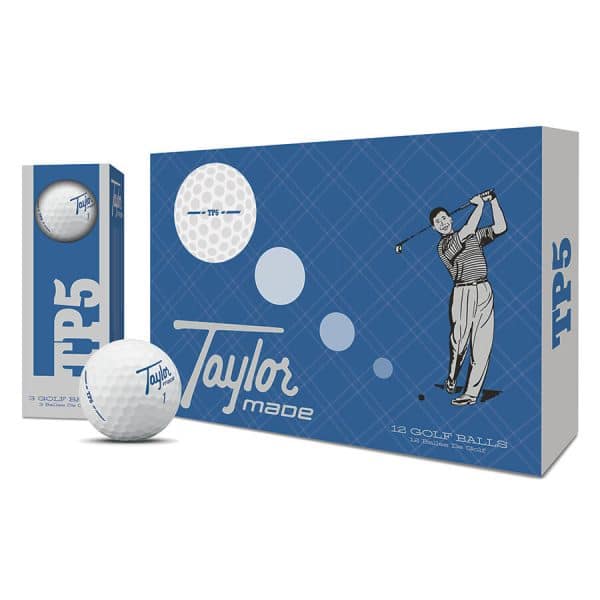 TaylorMade TP5 Heritage 12er Packung Golfbälle