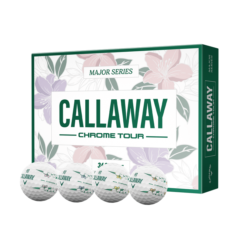 chrome-tour-april-major-stripe_2___1 Callaway Chrome Tour Major Series 12er Packung Golfbälle – Bild 1